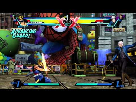 Ultimate Marvel vs Capcom 3 (PS3) -- Non-Ranked Matches 32 - Team Trenchcoat