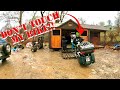 12x22 Building Repo Full of Stuff!!  He was not very happy