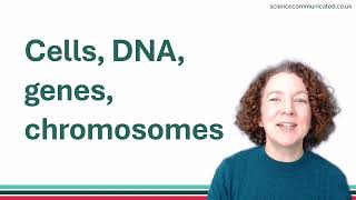 Cells, DNA, genes and chromosomes