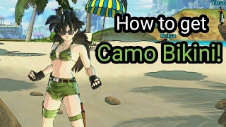 How to get the Camouflage Bikini! | Dragonball Xenoverse 2