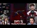 YouTubers Reaction On Poppy Playtime Chapter 5 Meeting The Prototype 3