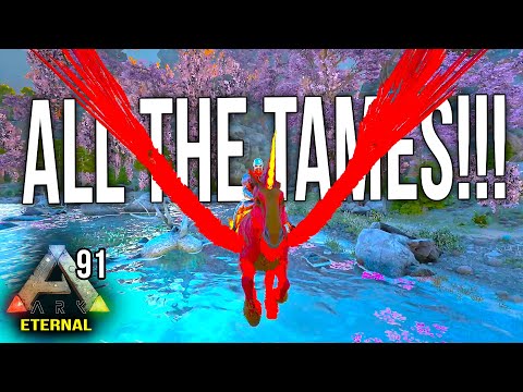 ETERNAL - ETERNAL ANKY, DOED, AND MORE TAMES!! - Modded ARK: Survival Evolved - EP91