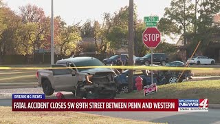Fatal accident closes SW 89th street between Penn and Western