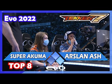 Evo 2022 Tekken 7 Arsalan Ash VS Super Akuma - Top 8 - 1080p 60fps