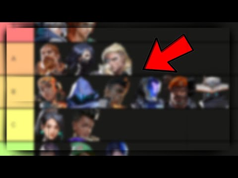 Valorant Agent tier list 2022 - best agents to play/the meta