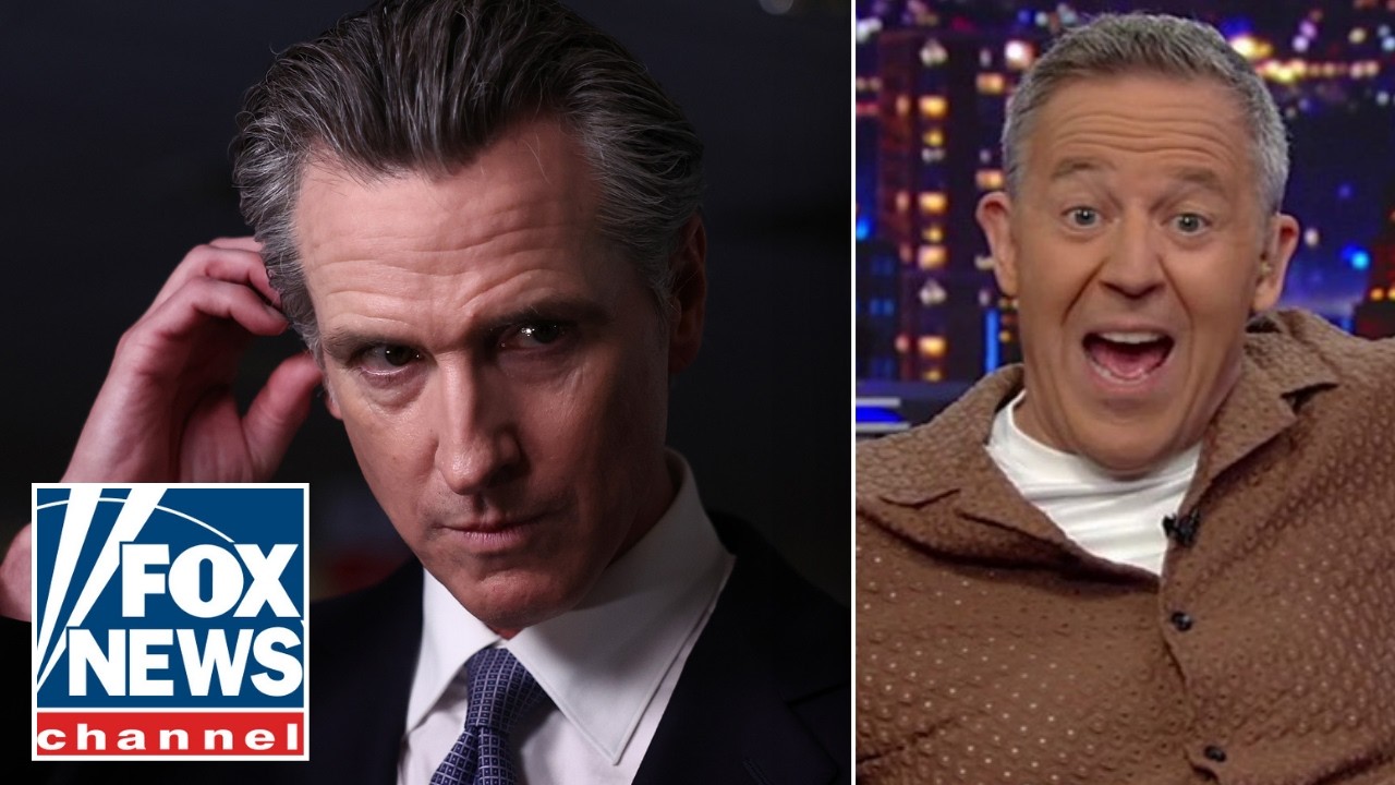 Gutfeld says Newsom is just mad he got caught: ‘MAN-MADE DISASTER’