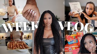 WEEKLY VLOG: Mom Routines + DIY Beauty Day Nails, Brows & Lashes for $20! 💅