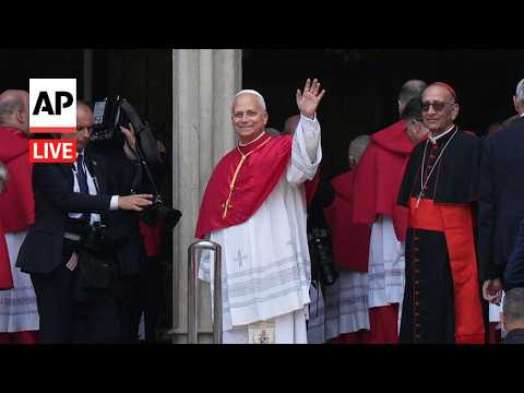 LIVE: Pope Leo XIV arrives in Barcelona and leads a prayer