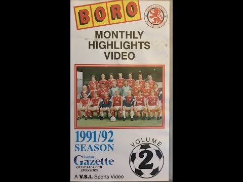 Middlesbrough FC - 1991-92 Volume 2