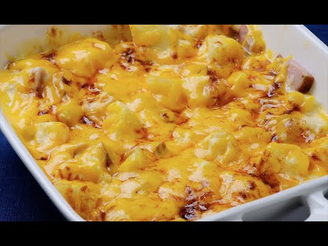 Comforting and Delicious: A Cheese, Potato and Smoked Sausage Casserole Recipe
