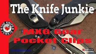 MXG Gear Aftermarket Titanium Deep Carry Pocket Clips ~ The Knife Junkie