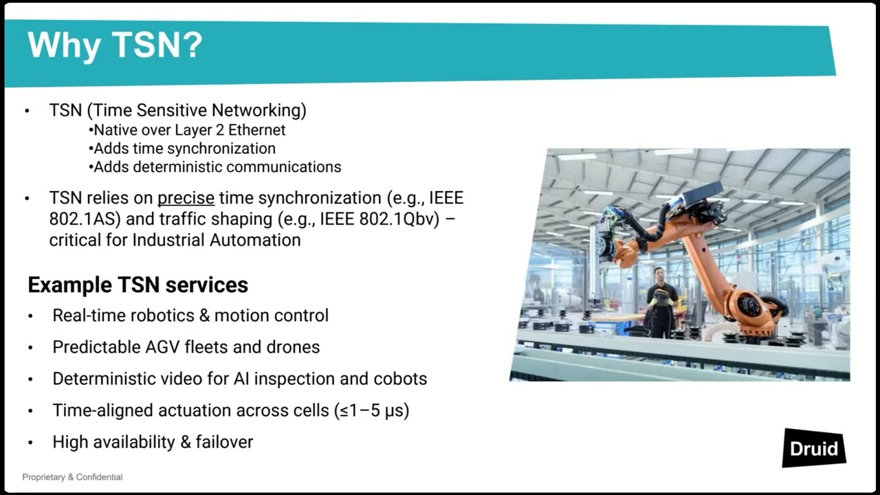 Manufacturing case study – Delivering on 5G OT with TSN