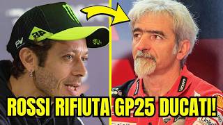 Download lagu VALENTINO ROSSI REJECTS Ducati's GP25: the reason SHOCKS everyone! Dall'IGNA is speechless. mp3
