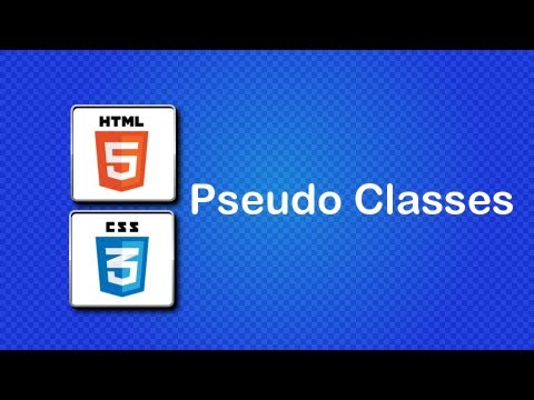 HTML5 and CSS3 Beginner Tutorial 23 - Pseudo classes
