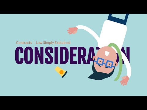 Consideration: The Basics | Bargained for Exchange | Legal Value