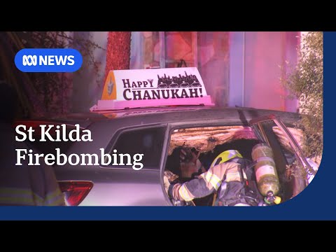 Police investigate suspected antisemitic firebombing in St Kilda | ABC NEWS