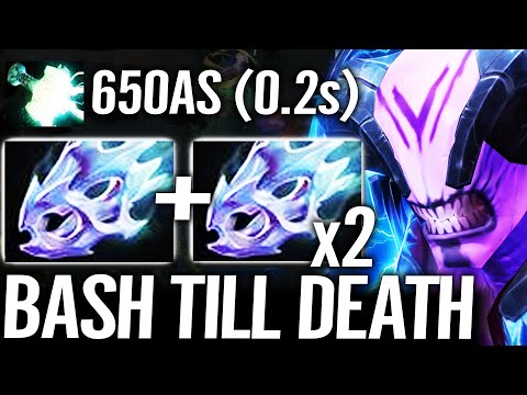 🔥 2x Moonshard + Mjollnir Faceless Void — 650AS WTF 100% Bash Till Death Strongest Carry Dota 2 Pro