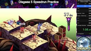 Disgaea 5 - Unlocking Carnage Dimension in Under 2 Hours (1:56:23)