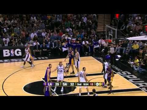 Lakers @ Spurs (HD) Highlights (4/20/12)