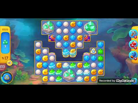 fishdom gameplay / level 6325 / It is like the ads? / thank you 피쉬돔 / 모바일 게임 / 중독성 있는 게임