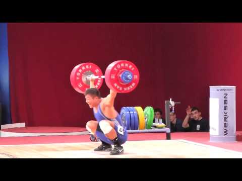 WWC 2013 Wroclaw Men 94 kg Vladimir Sedov 184 kg snatch
