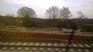 preview picture of video 'Siemens Three Bridges Thameslink Depot - Down Side'