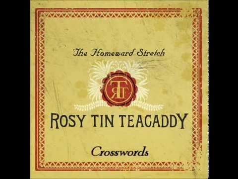 Rosy Tin Teacaddy - Crosswords