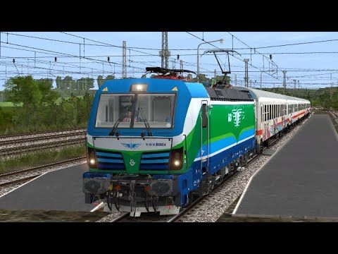 Trainz 12: Sofia - Ruse with fast train; Mezdra - Gorna Oryahovitsa (Part 2/3)