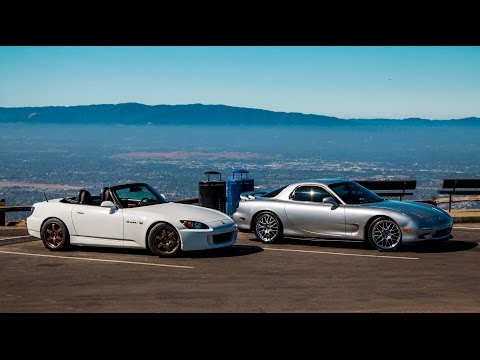 1993 Mazda RX7 vs. 2007 Honda S2000 - Head to Head Review!