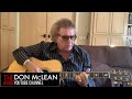 Legendary Tips and Guitar Tricks with Don McLean