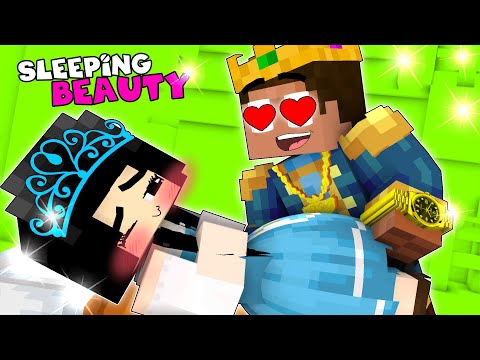 Sleeping Beauty Sadako and Rich Herobrine - Cute Story - Animation