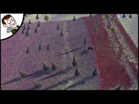 Massive 40000 Roman v Spartan Battle - Ultimate Epic Battle Simulator Gameplay