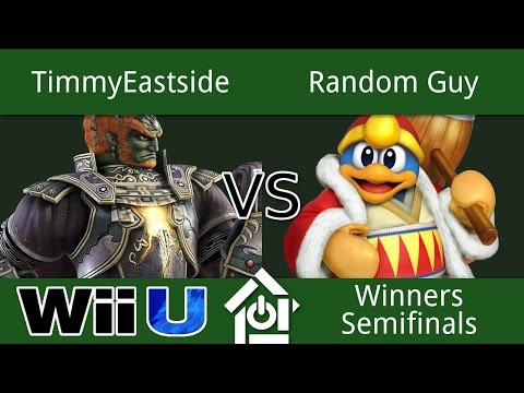 H&V Weekly 8-2 - TimmyEastside (Ganondorf) vs Random Guy (De De De) - Smash 4 Winners Semifinals