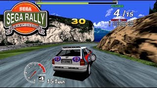 Sega Rally Championship Gameplay (Arcade)