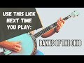 J.D. Crowe Banjo Licks: Soulful Bluesy Lick for Medium-Slow Songs