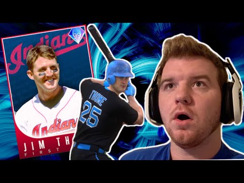 JIM THOME!! SWING FEELS AMAZING! || MLB THE SHOW 20 DIAMOND DYNASTY