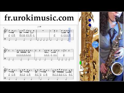 Comment Jouer du Saxophone (Ténor) Drake - In My Feelings Kiki Do you love me Tab Tablature um-ih829