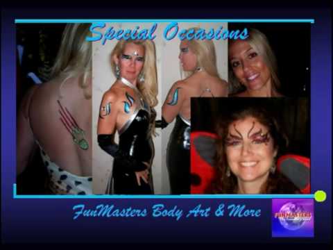 Promotional video thumbnail 1 for FunMasters Body Art & More
