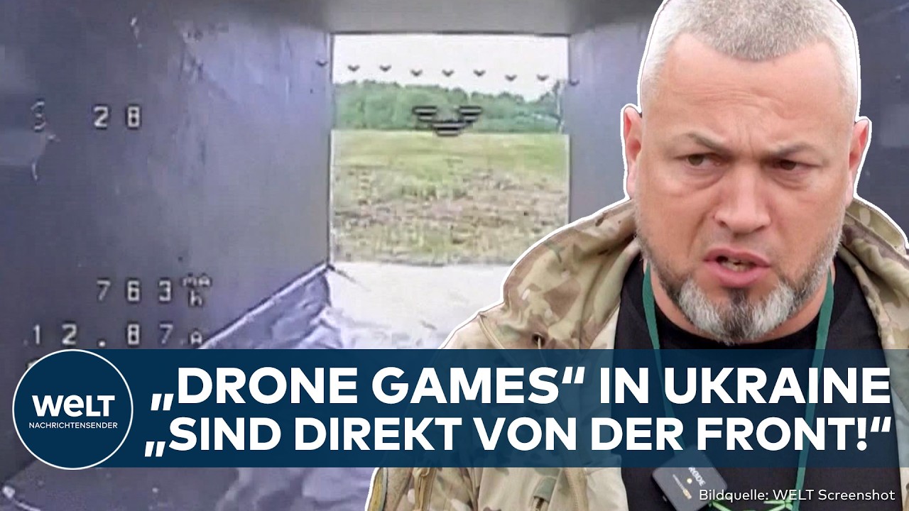 PUTINS KRIEG: Mega-Training gegen Russland! Elite-Soldaten der Ukraine treten bei Drone Games an