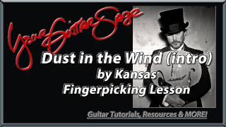 YGS - Dust in the Wind (intro) - Kansas - Fingerpicking Acoustic Guitar Lesson