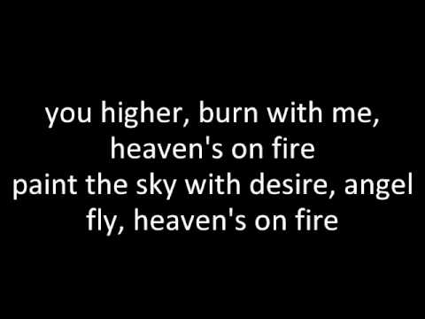 KISS - Heaven's on fire - Lyrics