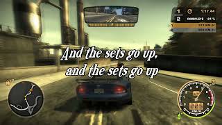 NFS Most Wanted OST - Sets go up - Juvenile With lyrics