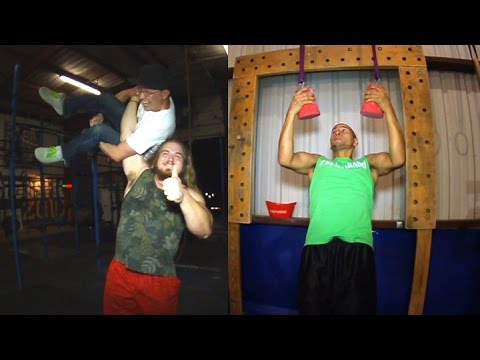 NINJA WARRIOR - NEW Strongman Gym - Abel Gonzalez