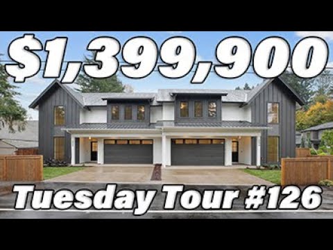 Tour Two $1.4M New Renaissance Homes: Luxury Living in Lake Oswego