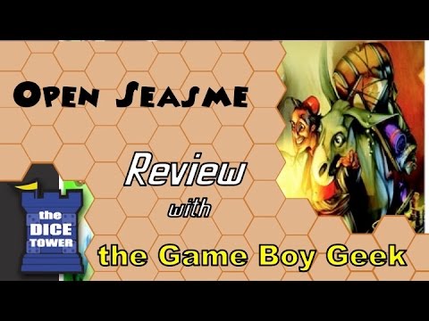 The Game Boy Geek (Dice Tower) Reviews Open Sesame
