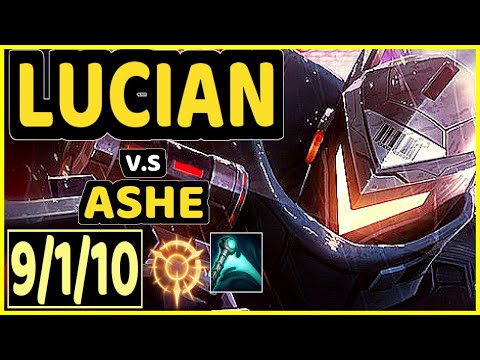 RAZORK (LUCIAN) vs ASHE - QUADRAKILL 9/1/10 KDA BOTTOM ADC CHALLENGER GAMEPLAY - EUW