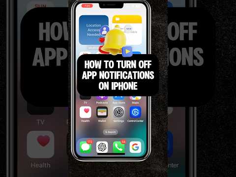 How To Turn Off App Notifications on iPhone 🔕 (Fast!)