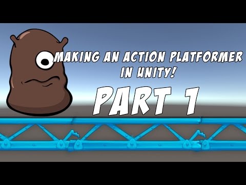 Making Action Platformer in Unity! || BEGINNERS - MOVEMENT! || Part 1