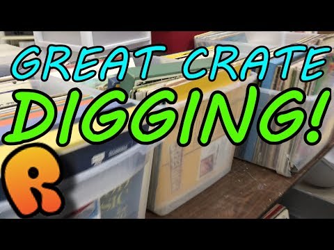 GREAT Crate Digging!  Record-ology Deluxe!