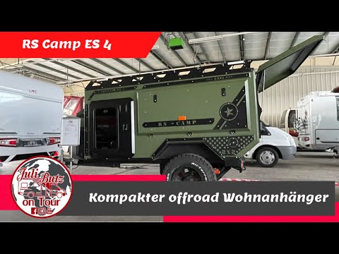 RS Camp ES4,kompakter offroad Wohnanhänger #camping #offroad #camper #angler #rs